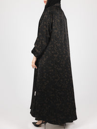 Black Bronze Floral Jacquard