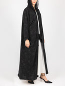 Black Olive Floral Jacquard