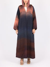 Navy Ombre Abaya
