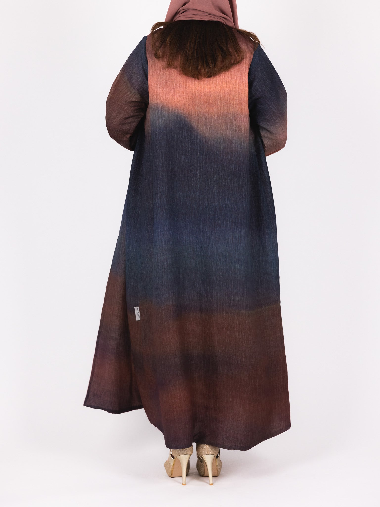 Navy Ombre Abaya