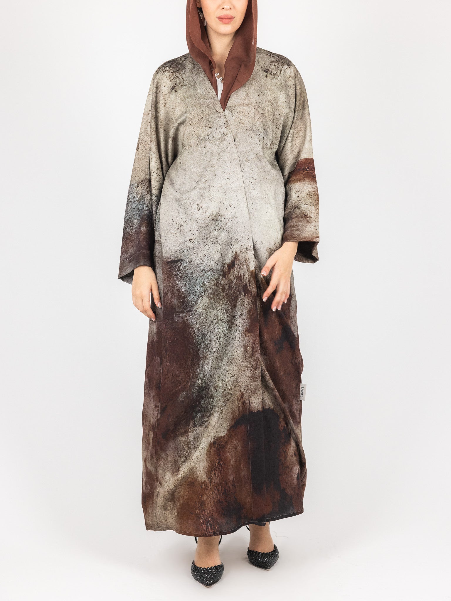 Stone Print Abaya