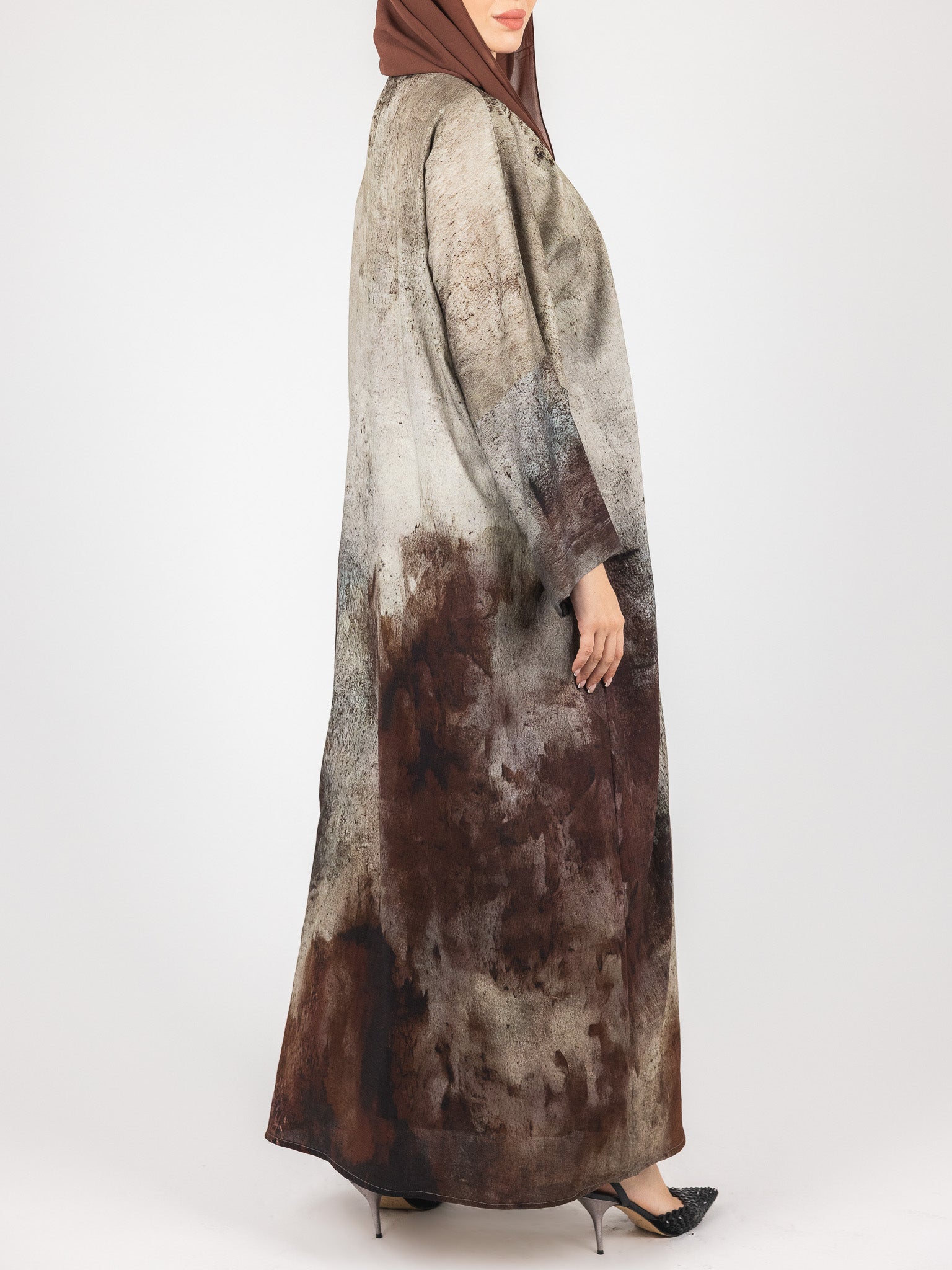 Stone Print Abaya